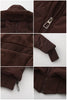 Women's Bomber Jacket Hooded Cropped Coat Winter Jacket Woman Cool Warm Clothes Coffee Black White Clothing XXL