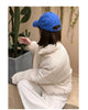 Women Parkas Turtleneck Full Sleeve Thick Coats Short Coat Solid Zipper Spliced Jackets Pocket Casual Elegant Lady Winter