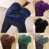 Winter Leggings Knitting Velvet Casual Stockings High Elastic Thicken Lady's Warm Black Pants Skinny Pantyhose For Women Legging