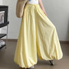 Girls Korean Wide Leg Pants Female Chic Designer High Waist Trousers Lady Baggy Thin Casual Daily Pants