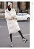 Down Cotton Jacket Women's Winter Clothing Korean Loose Cotton-Padded Coat Casual Long Overcoat Thick Warm Hooded Parka