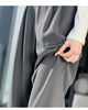 Elegant Wide Leg Pants Women Korean Style High Waist Black Baggy Pants Office Ladies Loose Suit Trousers Streetwear