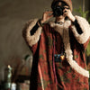 Women Corduroy Print Floral Parkas Red Winter Coats Warm Patchwork Wool Plus Cotton Women Loose Pullover Parkas