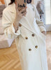 101801 Women Coat Winter Women's Jacket 10% Cashmere 90% Wool Classic Camel Wool Coat