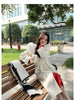French Lazy Autumn Winter Hooded Double Faced Cashmere Coat Mid Length Real Fox Fur Collar Wool Warm Coat Women
