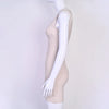 Sexy Plunge V Bandage Dress Stripes Slim Bodyocn Mini Party Celebrity Evening Dress Elastic Knitted Vestidos