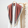 1pcs Retro Triangular Binder Headcloth Women's Niche All-Matching Scarf Jeans Belt Triangular Scarf