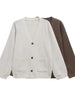 Women's Cropped Cardigans V-neck Knitted Sweater Coat Long Sleeve with Pocket Casual Streetwear Outwear Autumn