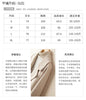 Autumn and Winter Reversible Woolen Coat Women's Mid-Length Small Hepburn Style Woolen Coat Loose