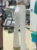 Autumn Spring Slim Skinny Jeans Women Denim Pants Vintage White Tight Trousers Female Elastic Jeans Casual Flare Pants