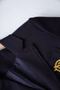 Navy Blue Blazer Autumn Winter Sophisticated Embroidered Suit Slim Fit Preppy Micro-Logo Blazer Ropa Mujer Woman Traf