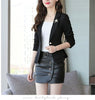 Spring Autumn Jackets Women Blazer 2026New Solid Slim Office Short Blazer Women Elegant Single Button Formal Blazer Coat
