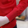 6XL Plus Size Women Knitted Cardigan Coat Solid Color Red Winter Casual V-Neck Long Sleeve Crochet Knit Sweater Coat Female Top