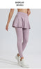 Yoga Pants Women's High Waist Tennis Skirt Fitness Speed Drying Running Pocket Sports Skirt Tight Pants