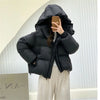 Parkas Women Winter Down Cotton Jacket Coat Ladies Hooded Outwear Parka Thick Cotton Padded Female Warm Overcoat