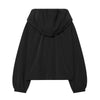 Women's Jacket Autumn Red Long-Sleeve Drawstring Decorative Festive Hoodie Zipper Cardigan Casual Versatile