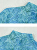 A Line Maxi Dress for Women Autumn Light Blue Long Sleeve Dress Slim Waist Mid-turtleneck Chic Elegant Evening Dresses Ladies