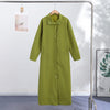 Women Solid Long Trench Coat Stand Collar Single Breasted Oversized Loose Sleeve Straight Coat Autumn Winter Casual Outfits