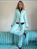 Solid Lapel Single Breasted Breasted Set Women Hollow Out Blazer Wrap Hip Mini Skirts Suit Lady Street Outfit