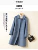 100% Wool Coat for women's Coats & Jackets winter clothes Double faced velvet winter coat elegant size S M -XL