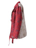 Color Block 3D Flower Turn-Down Collar Long Sleeve Blazer Slim Fit Women's Top Spring Autumn CPG2870