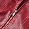 Solid Patchwork Cropped Coats Women Casual Lapel Long Sleeve Loose Zipper Pocket Short Jacket Autumn Lady Street Outwear