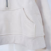 Lulu Flora Winter women's sports sweater camping half-zip hooded shirt with fleece outdoor running warm jacket, thickened