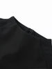 Spring Black Cloak For Women Elegant Stand Collar Single Breasted Shawl Female Street Cape Top