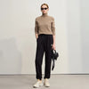 Tapered Sweatpants Winter Versatile Thicken Warm Women's Pants Butterfly Embroidery Fit Casual Trousers 12544153