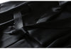 Spring Autumn Long Soft Elegant Flowy Satin Acetate Trench Coat for Women Chic British