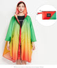 Big Size Women Leopard Raincoat Lightweight Rain Coat Poncho Ladies Waterproof Cloak Raincoats Adults Windproof Rainwear