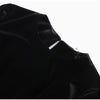 Women's Black Velvet Peplum Blouse Coat Cutout Puff Sleeve Button Front Elegant Party Long Sleeve Top Lady Outerwears