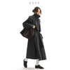 Free and Comfortable Mid-Length Trench Coat for Women, All-Cotton Jacket, Spring Style
