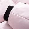 Women Pocket Long Sleeve Zipper Hooded Skiing Cotton-padded Drawstring Jacket+High Waist Casual Winter Pant Set