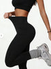 High-Waist Yoga Pants Nine-Length Nude Sensation Sports Outdoor Tight Bottoming Pants for Women