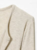 Women Lace V Neck Cropped Cardigan Coat Long Sleeve Button Knit Sweater Spring Casual Streetwear Lady Slim Knitwear