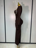 Women Sexy Sparkly Beading Bandage Dress Long Sleeve Bodycon Celebrity Party Elegant Evening Club Pary Dresses