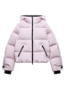 Women Hooded Zipper Short Skiing Cotton Jacket Long Sleeved Thick Warm Coat Comfortable Long Sports Pant Lady Ski Set