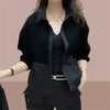 Women Splicing Loose Fitting Jacket Spring Female Leisure Outerwear Ladies Top Grade Long Sleeved Tops Coat
