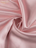 Loose Pink Satin Women's Two Pieces Set Elegant Long Sleeve Blazer With High Waist Maxi Skirt Set Female