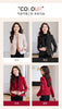 Elegant Women Blazers Solid Button Long Sleeved Casual Comfortable Suits Jacket Office Lady Coat Spring Autumn Outerwear
