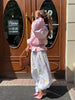 Shiny Stand Collar Short Jacket Women Puff Sleeve Drawstring Waist Cinching Pleated Jackets Autumn Causal Lady Outerwear