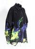 Denim Shirt Women's Spring Autumn Washed Loose Street Print Jacket and Coat