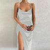 Women Autumn Winter Elegant Party Club Evening Velvet Streetwear Bodycon Midi Dress Items For Business