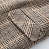 Spring Autumn Plaid Women Blazer Long Sleeve Business Work Wear Ladies Suits Casual Jacket Woman Tops