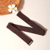 1pc Women Elastic Comfortable Adjustable One Size Anti Slip Pants Belt Lazy Belt Women Elastic and Versatile Decorative Belt