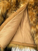 Faux Fur Coat Women's Jacket Winter Warm Thick Fox Raccoon Leather Brown Plus Size Especially Fake Fur Cold