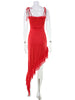 Camisoles Solid Sheath Elegant Women Dresses Irregular Hem Party Sexy Club Outifts Female Bodycon Fitness Robes
