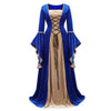 5XL women velvet evening dress indian medieval victorian dress custom designed victoria cosplay retro fancy dress long fa