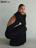 Backless Skinny Women Dress Skinny Stretchy Slim Bag Hip Bodycon Ladies Party Event Prom Mermaid Vestidos